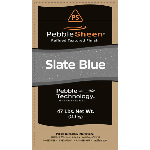 PebbleSheen 47lb Slate Blue