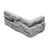 Cast Stone Wall Ledgestone Corner Faceshell 6" x 16" FSW
