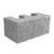 Diamond Pro Air Corner Straight Face 8" SRW