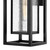Republic LED Wall Mount Lantern in Black 1004BK-LV