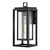 Republic LED Wall Mount Lantern in Black 1004BK-LV