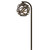 Carson Orb LED Path Light in Bronze