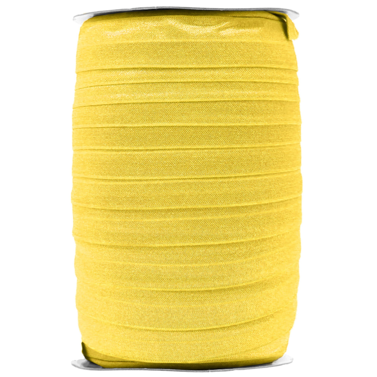 Daffodil Yellow 1 (25mm) Fold Over Elastic