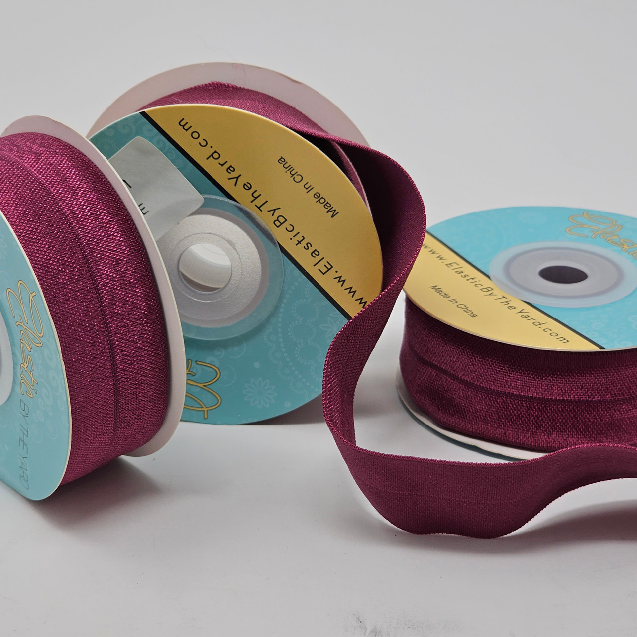 Wide Fold Over Elastic - 1 5/8 inch or 40mm - 3 Yards