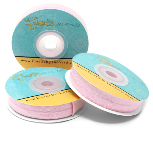 Pink Lady 5/8" Fold Over Elastic