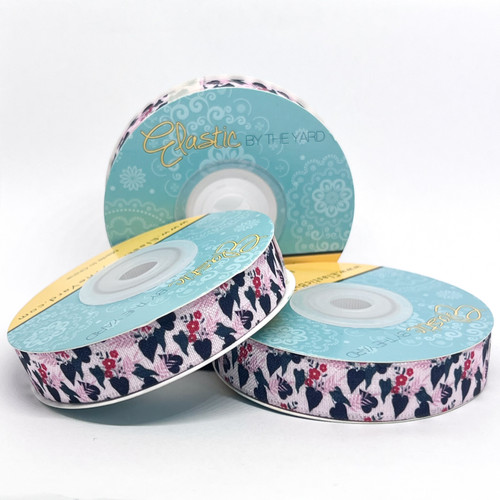Pretty in Pink 5/8" Fold Over Elastic Pretty in Pink 5/8" Fold Over Elastic