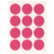 1" Medium Pink Adhesive Felt Circles 12 to 240 Dots