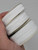 White 1" (25mm) Fold Over Elastic