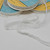 Decorative Picot Lace Elastic White - 12mm
