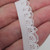 Decorative Picot Lace Elastic White - 15mm