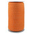 Orange with Silver Metallic Dots 5/8" Fold Over Elastic