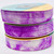 Purple Tie Dye 5/8" Fold Over Elastic