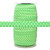 Green with White Polka Dots Wholesale 5/8" Fold Over Elastic 100yd