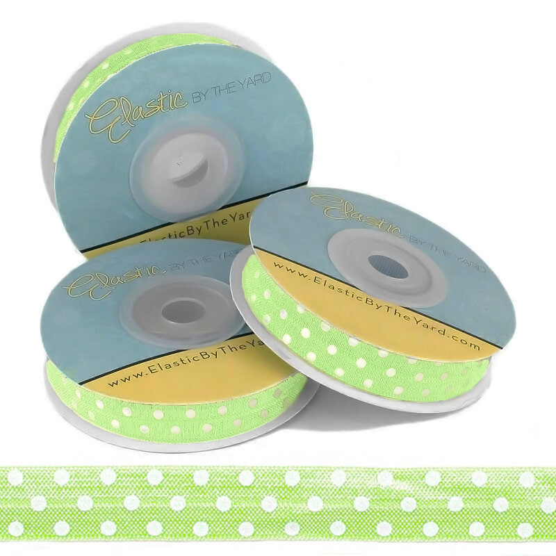 Lime Green FOE with White Dots