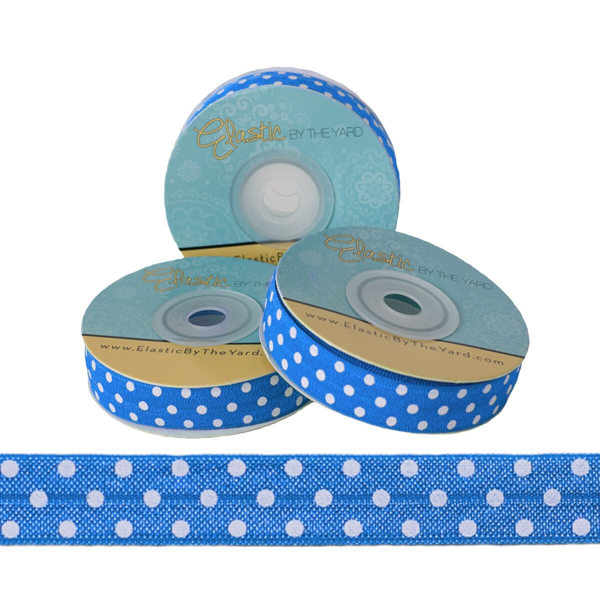 Medium Blue FOE with White Dots