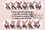 Rosey Gnome  Ornament graphic PNG Downloads 2