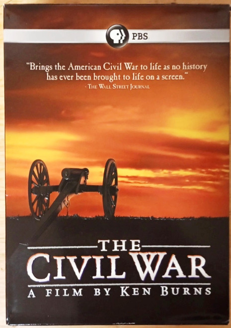 DVD: The Civil War: A Film by Ken Burns (PBS, 6-Discs, 11-hours) [D0025]