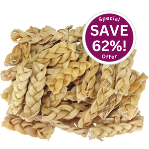 Beef Head Skin Strips for Dogs - 1kg Beef Head Skin Strips for Dogs - 1kg