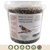 Britten and James Goldfinch Premium Wild Bird Seed Mix in a 3 litre tub, with symbols saying high quality, 100% natural, no preservatives, no additives, ethically sourced, and British family owned