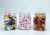 50 Wedding Favour Sweet Jars with Victorian Style Lids Small 450ml 50 Wedding Favour Sweet Jars with Victorian Style Lids Small 450ml
