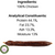 Ingredients: 100% Chicken.  Analytical constituents: Protein 44.1%, Fat 23.7%, Ash 13.3%, Moisture 13%. Photograph of a sausage, and symbol stating "Natural Healthy Dog Treats" Ingredients: 100% Chicken.  Analytical constituents: Protein 44.1%, Fat 23.7%, Ash 13.3%, Moisture 13%. Photograph of a sausage, and symbol stating "Natural Healthy Dog Treats"