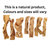 Beef Head Skin Braids for Dogs - 1kg