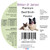 The product label, which is a white circle with a light green band on the left and a picture of a happy cat and dog in the middle.  Text says 'Britten & James Premium Beef Broth Powder.  Complementary Dog & Cat Treat, suitable for cats and dogs 3+ months old, Suitable as a food topper or hydrating drink (add 100ml of hot water per teaspoon). Always provide fresh clean water.  Not for human consumption.  Weight 200g. Ingredients: 100% Beef Bone Broth Powder.  Analytical Constituents: Crude Protein >95%, Collagen 78 – 84%, Crude Oil+Fats <3%, Carbohydrates <1%, Moisture <6%, Fibre <1%, Salt <2%, Ash <3%.  Contains Calcium, Sodium, Iron, Phosphorus, Potassium and Magnesium. Recommended daily feeding guide for pets by pet weight: 1 teaspoon for cats and dogs weighing less than 12 kg, 2 teaspoons for pets weighing 12 - 24kg, 3 teaspoons for 24 - 48kg, 4 teaspoons for over 48kg.  Store in a cool dry place away from direct sunlight.  sales@brittenandjames.com  www.brittenandjames.com  42 Mochdre Ind Est, Newtown, SY16 4LE, UK.  Facebook logo and instagram logo at the very bottom.
