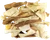A pile of  beef skin strips