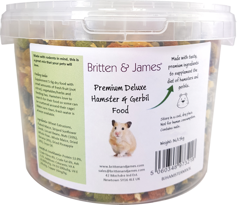 Britten & James Deluxe Hamster & Gerbil Food