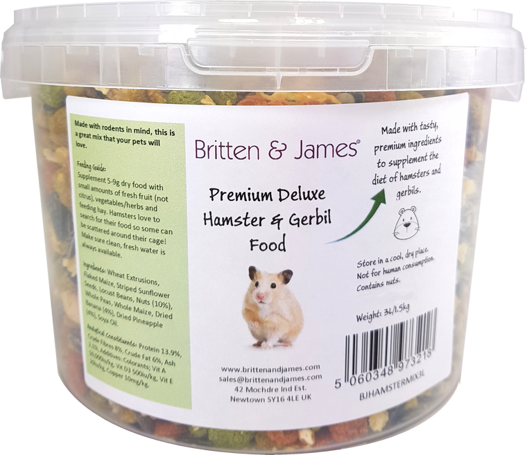 Britten & James Deluxe Hamster & Gerbil Food