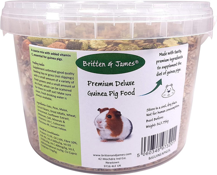 Tasty Healthy Guinea Pig Food