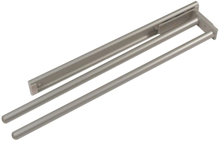 Kitchen Towel Rail Telescopic fits in a Cupboard or under a worktop