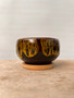 Small Glazed Ceramic Pot w/ Feet (B)- Case of 5