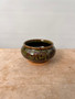 Single Small Squat Glazed Ceramic Pot w/ Feet (C)