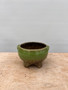 Round Glazed Ceramic Pot w/ feet (H-Single)