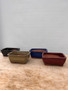 Small Rectangle Glazed Ceramic Bonsai Pot