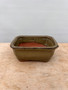 Small Rectangle Glazed Ceramic Bonsai Pot