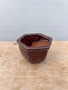 Mini Hexagon Glazed Ceramic Bonsai Pot