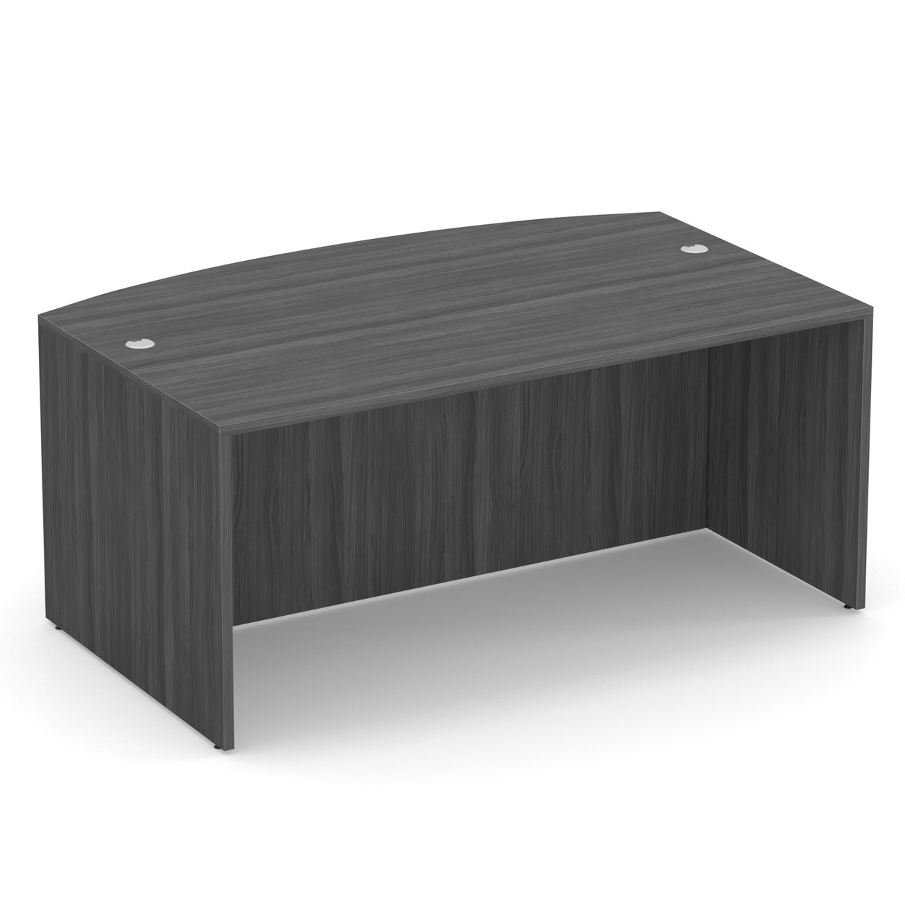 OfficeSource | OS Laminate | 71"W Bow Front Desk Shell - Image 3