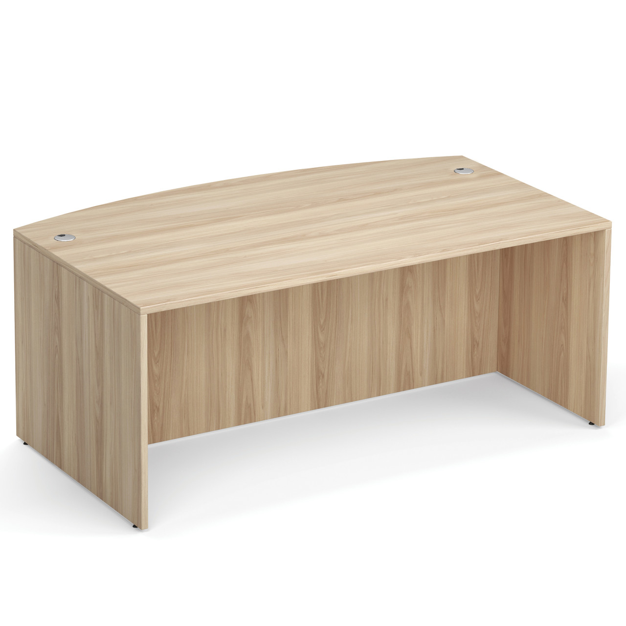 OfficeSource | OS Laminate | 71"W Bow Front Desk Shell - Image 7