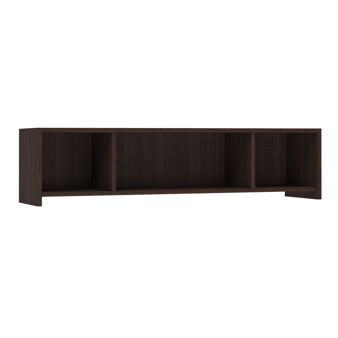 OfficeSource | OS Laminate | Open Wall Mounted Hutch - 71"W - Image 2