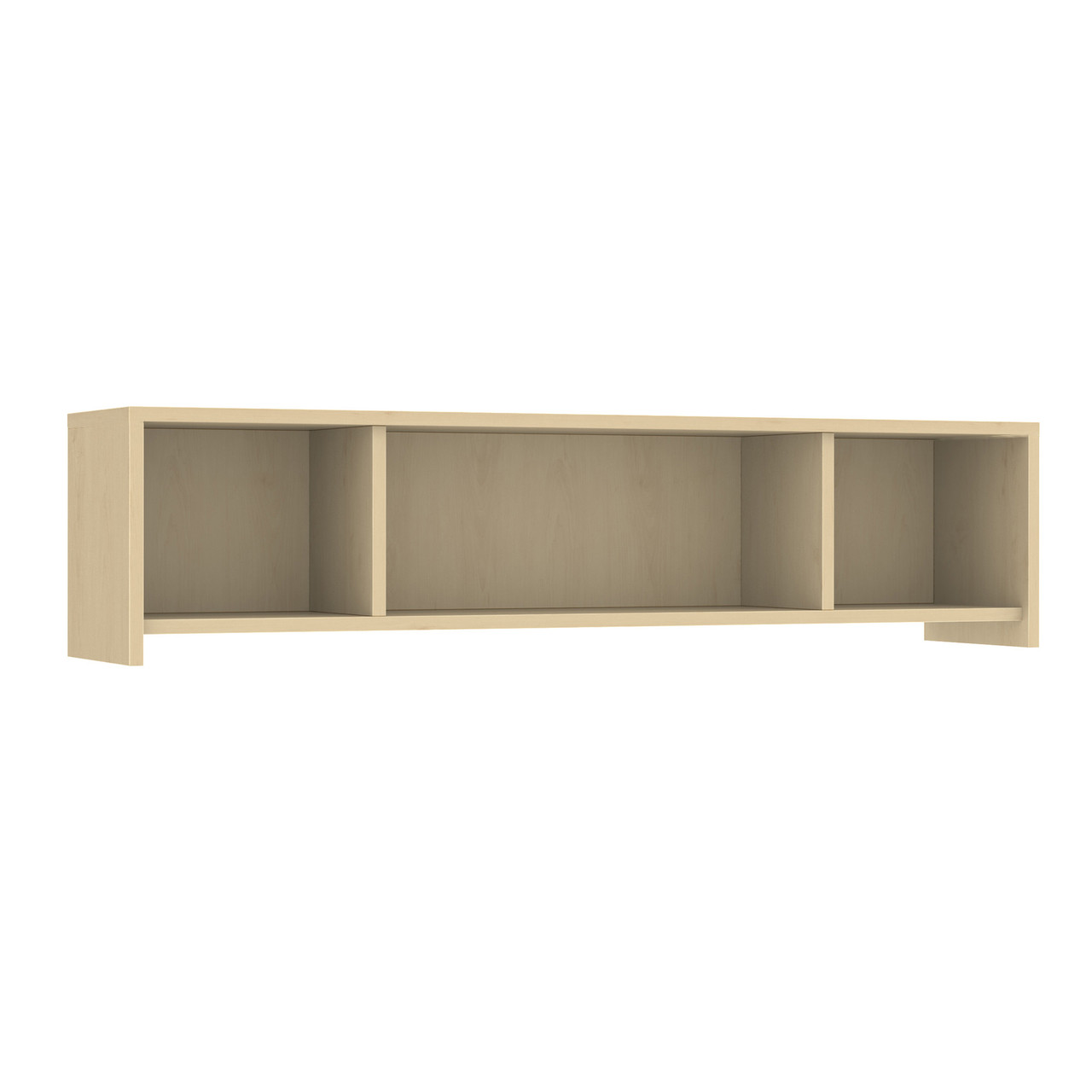 OfficeSource | OS Laminate | Open Wall Mounted Hutch - 71"W - Image 7