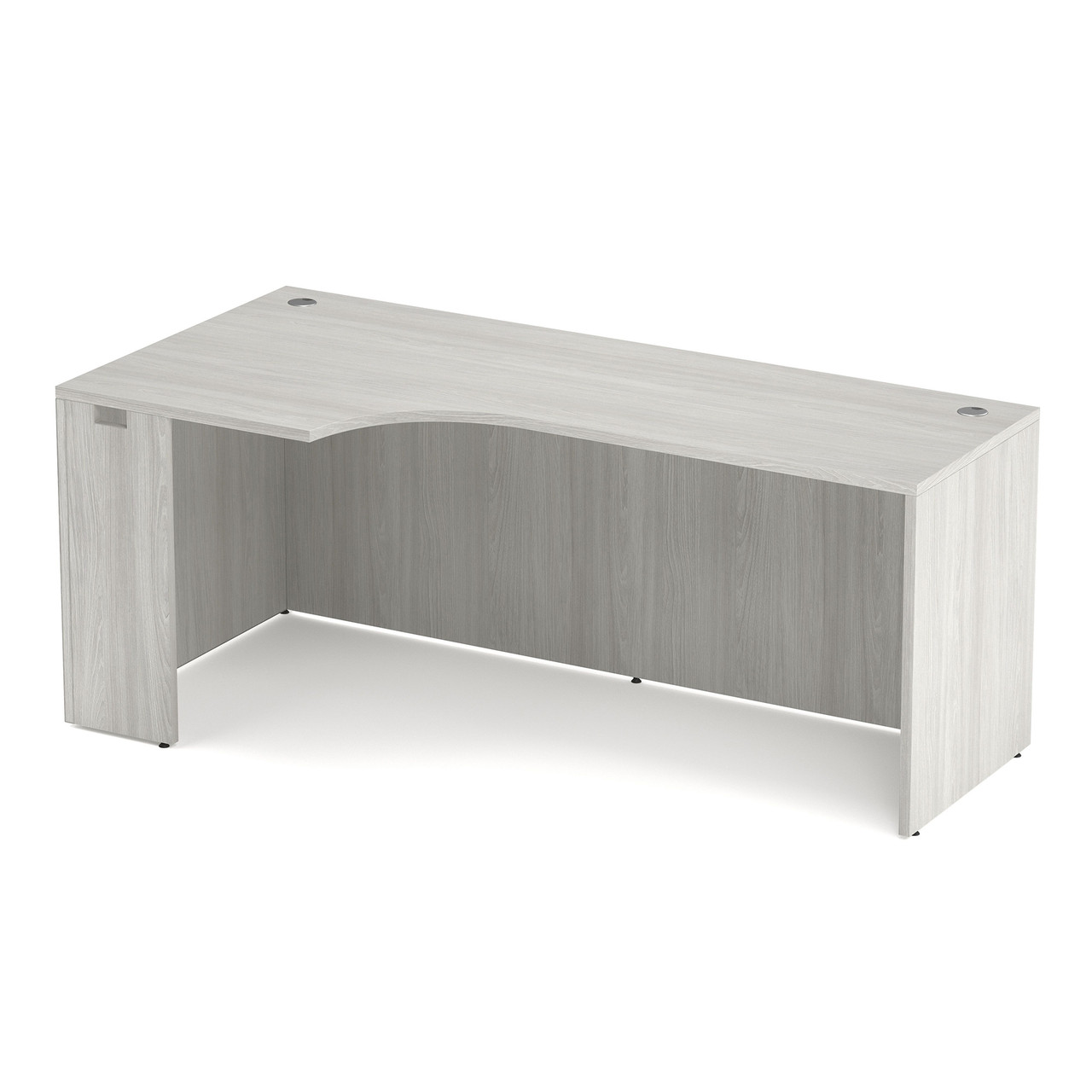 OfficeSource | OS Laminate | Credenza with Left Corner Extension - 71''W - Image 9