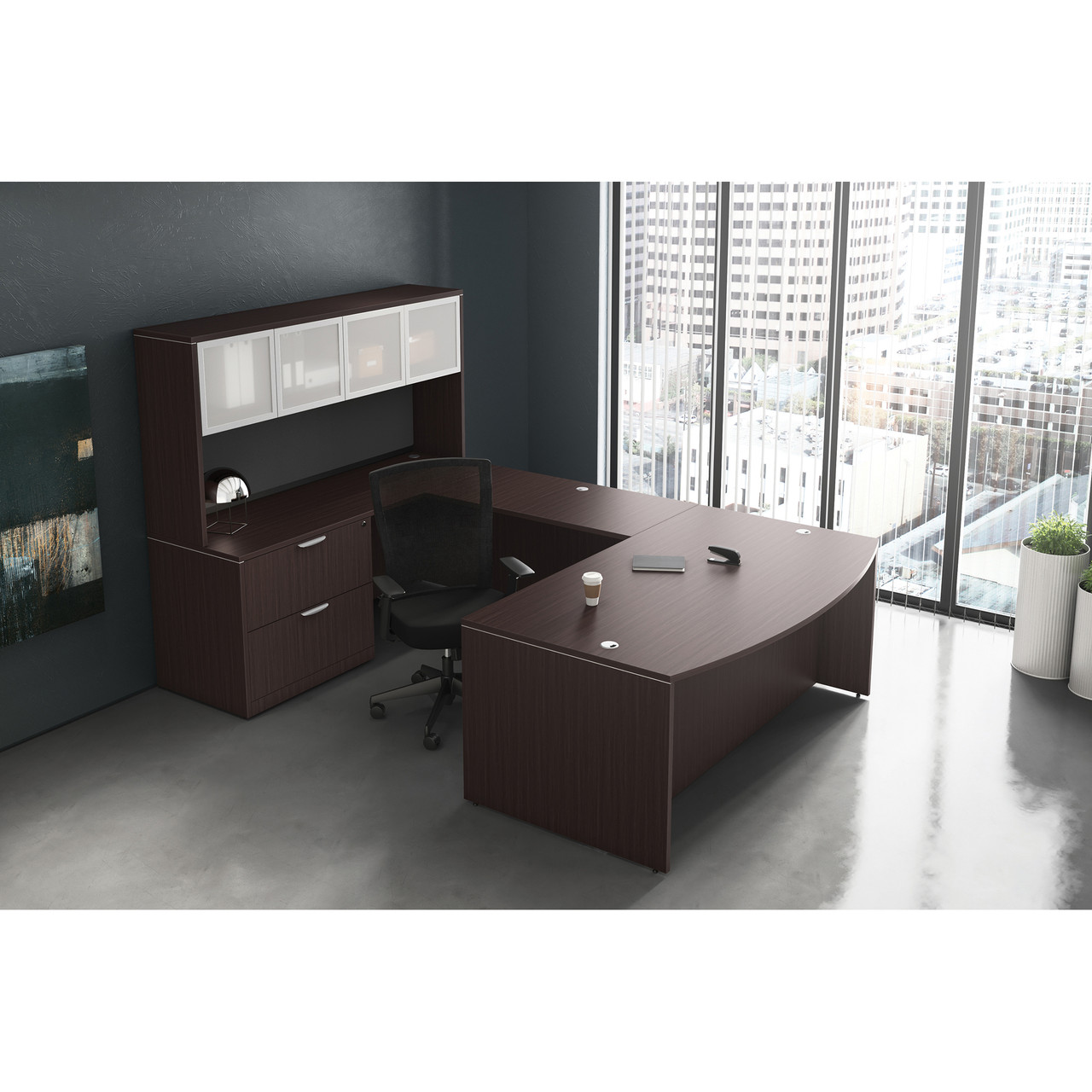 OfficeSource OS Laminate Collection U Shape Typical - OSTYP9 - COE