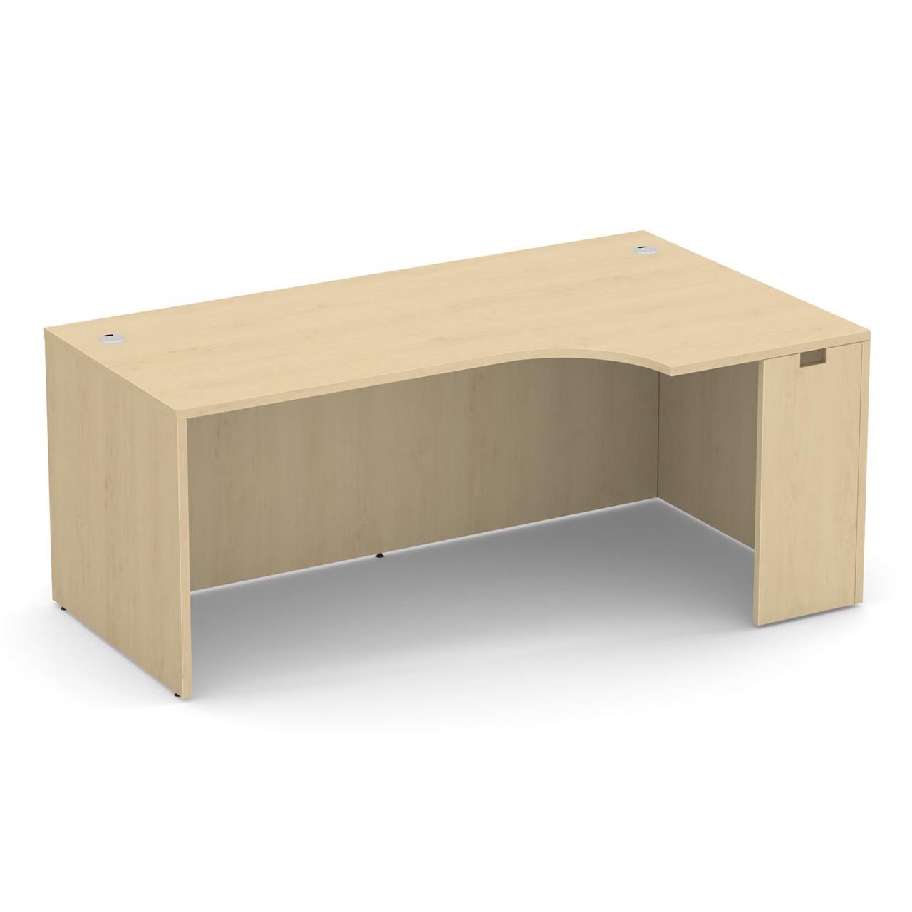 OfficeSource | OS Laminate | Credenza with Right Corner Extension - 71''W - Image 6