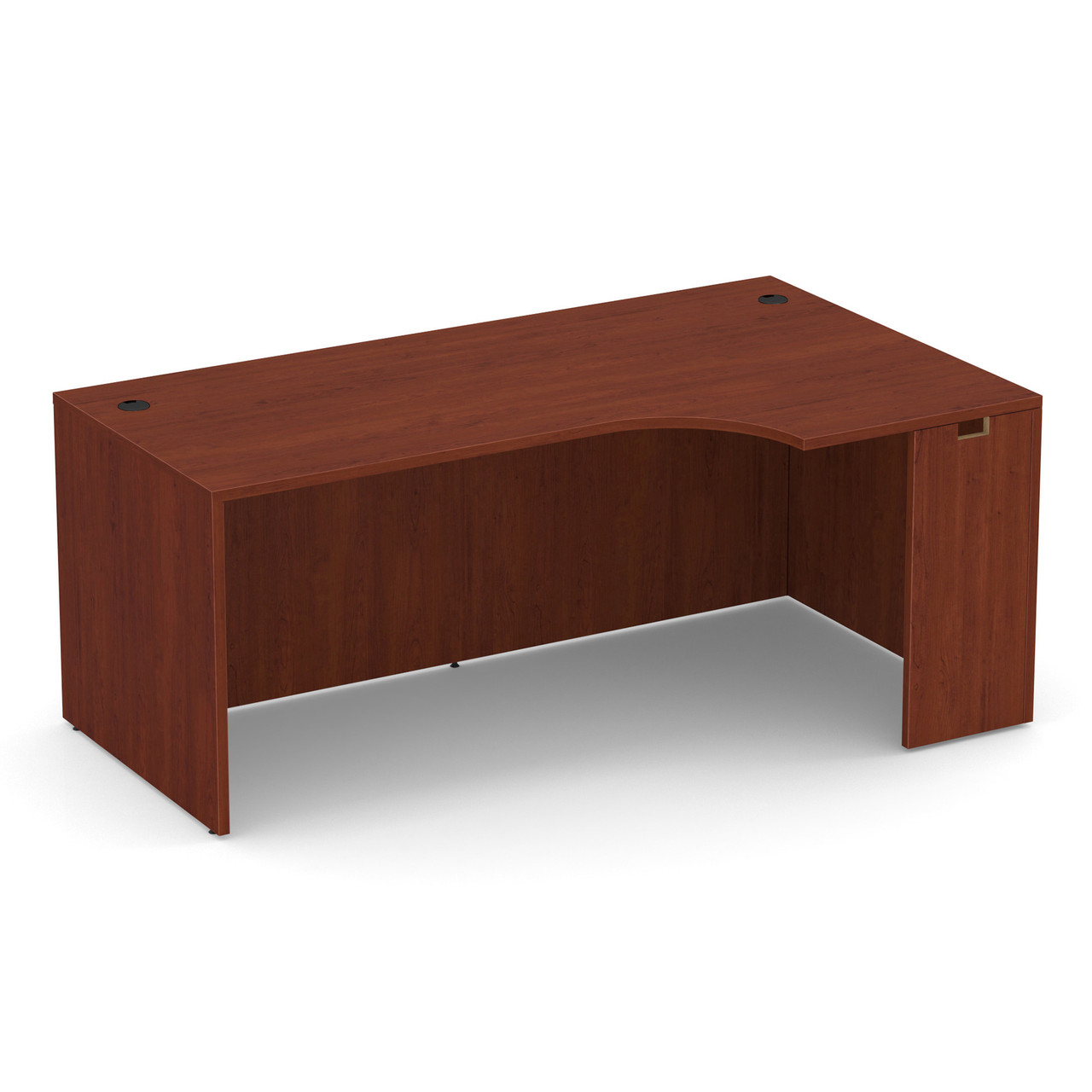 OfficeSource | OS Laminate | Credenza with Right Corner Extension - 71''W - Image 2