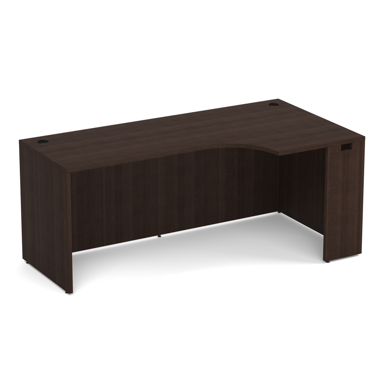 OfficeSource | OS Laminate | Credenza with Right Corner Extension - 71''W - Image 7