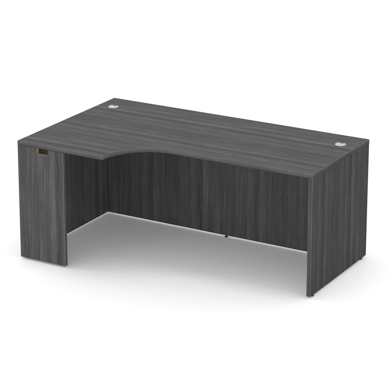 OfficeSource | OS Laminate | Left Desk Shell with Corner Extension - Image 8
