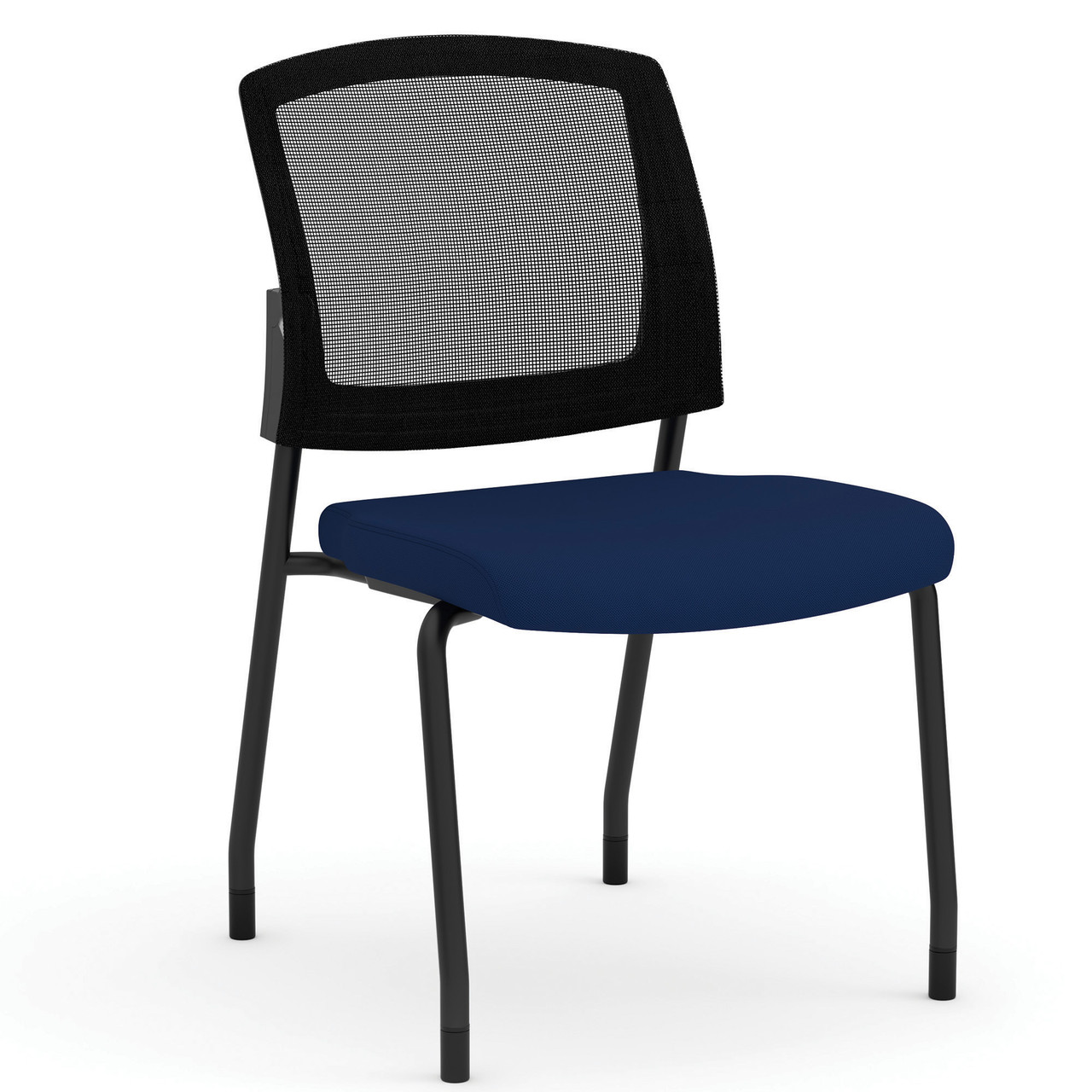 OfficeSource | Parson | Armless Micro Mesh Back Side Chair