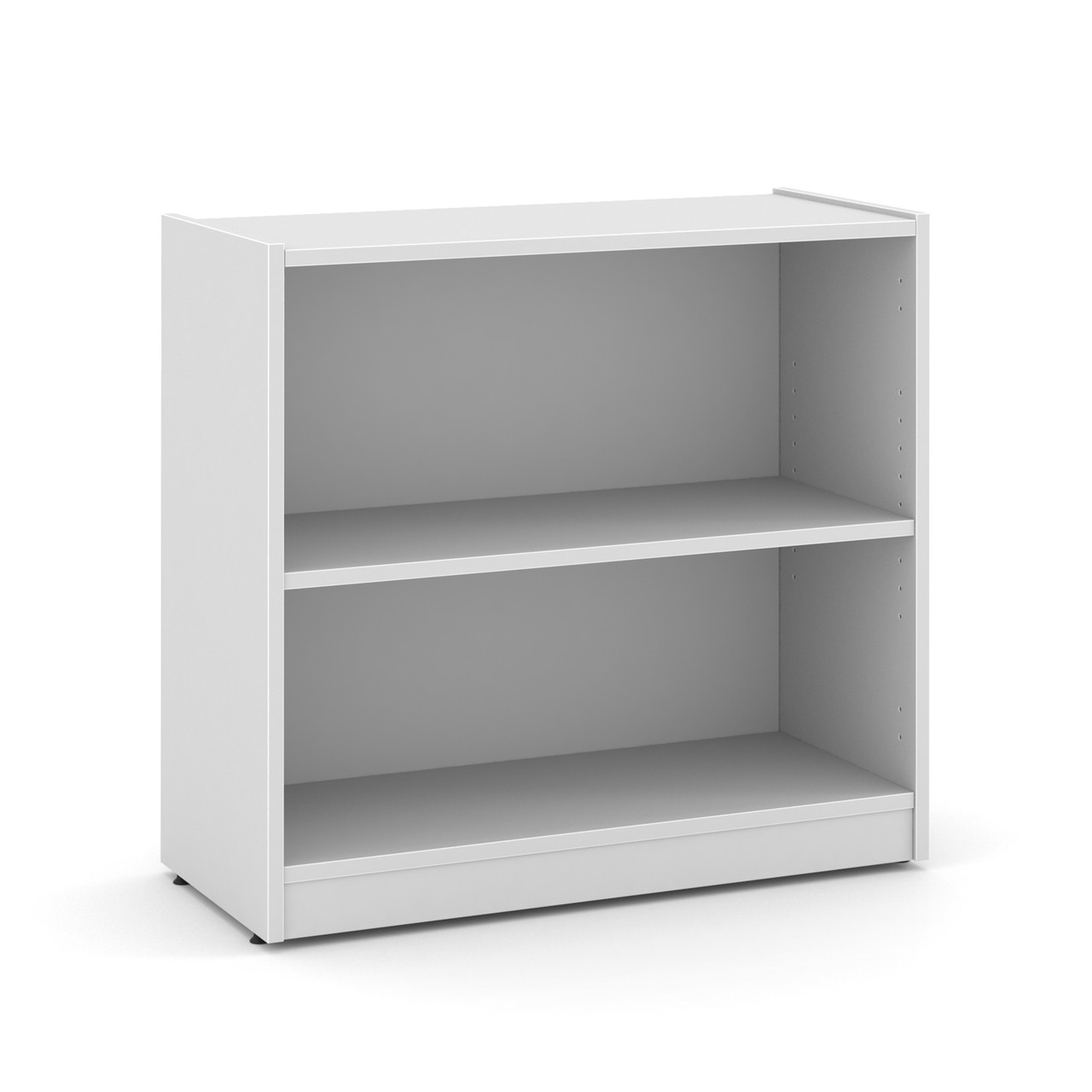 OfficeSource OS Laminate Bookcases Bookcase - 2 Shelves - Image 9